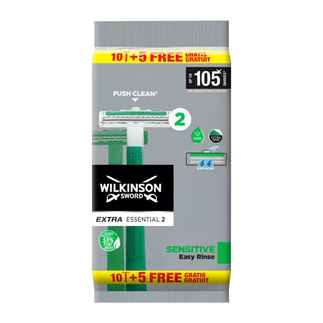 Wilkinson Sword Extra 2 Sensitive Wegwerpmesjes 15 stuks