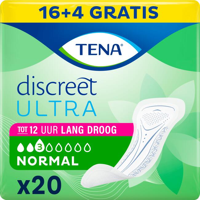 Tena Discreet Ultra Normal 20+4