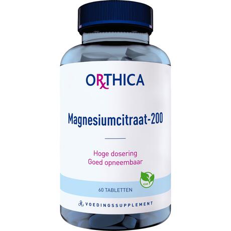 Orthica Magnesiumcitraat-200 Tabletten