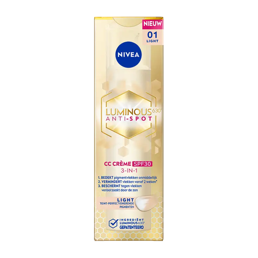 NIVEA Cellular Luminous630 CC Fluid SPF30 Light 40 ML