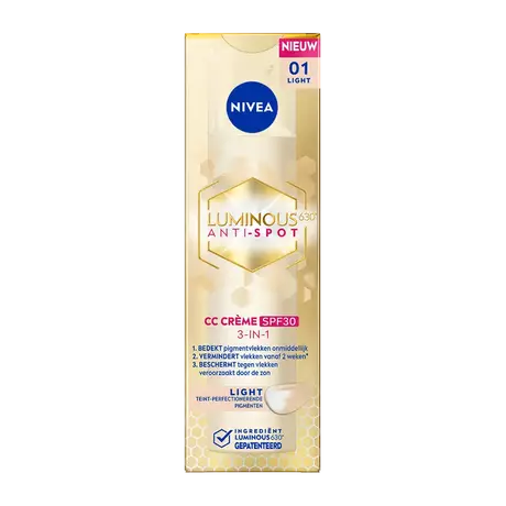 NIVEA Cellular Luminous630 CC Fluid SPF30 Light 40 ML