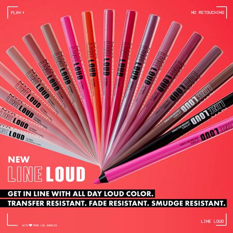 NYX Professional Makeup Line Loud Lip Liner 06 Ambition Statement