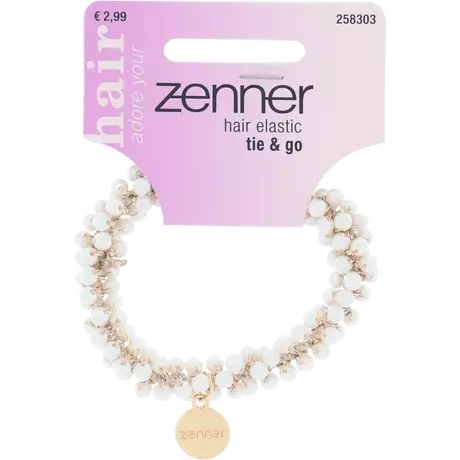 Zenner Haarelastiek Kraal Parel