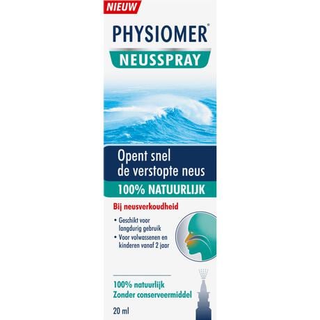 Physiomer Neusspray 100% Natuurlijk 20 ML