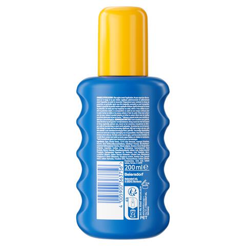 NIVEA SUN Kids Hydraterende Groen Gekleurde Zonnespray SPF50+ 200 ML