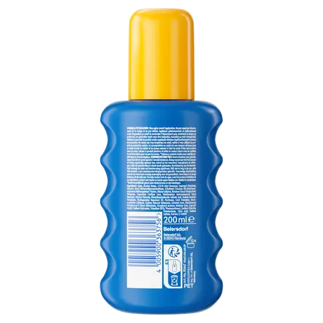 NIVEA SUN Kids Hydraterende Groen Gekleurde Zonnespray SPF50+ 200 ML