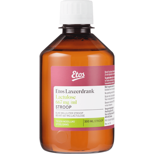 Etos Laxeerdrank Lactulose 667 MG/ML Stroop 300 ML