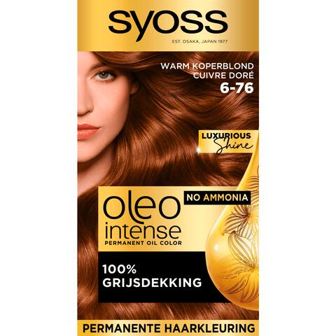 Syoss Oleo Intense 6-76 Warm Koperblond/Cuivre Doré