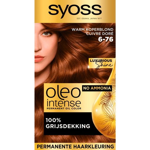Syoss Oleo Intense 6-76 Warm Koperblond/Cuivre Doré
