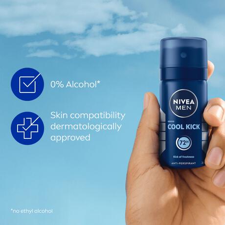 NIVEA MEN Cool Kick Deodorant Spray Mini 35 ML