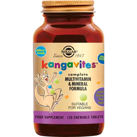 Solgar Kangavites Bounching Berry Kauwtabletten 120 stuks