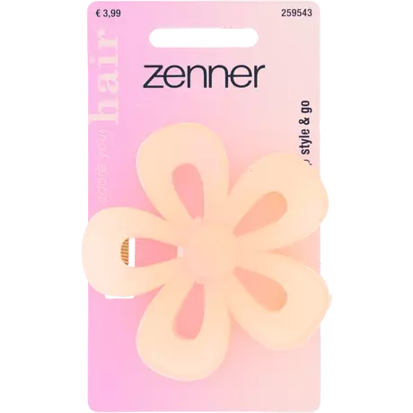 Zenner Haarklem Bloem Offwhite
