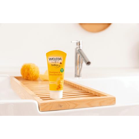 Weleda Calendula Babyshampoo & Douchecrème 200 ML