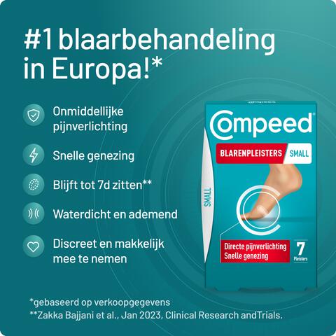 Compeed Blarenpleisters Small Pleisters 7 stuks