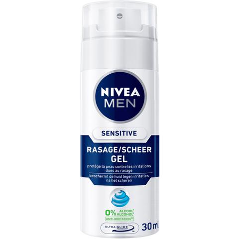 NIVEA MEN Sensitive Scheergel Mini 30 ML