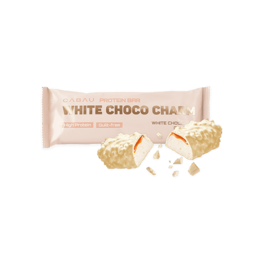 Cabau Protein Bars White Choco Charm