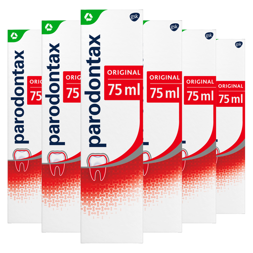 Parodontax Original Tandpasta 75 ML Multipack 6 stuks