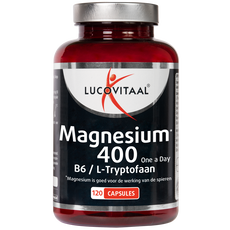 Lucovitaal Magnesium 400 Vitamine B6 & L-Tryptofaan Capsules