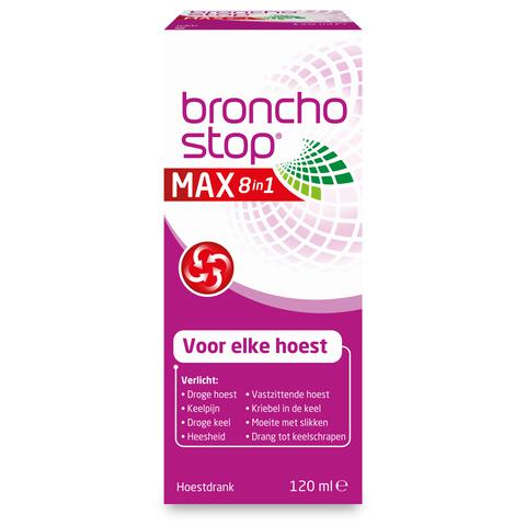 Bronchostop Max 8in1 Hoestdrank 120 ML
