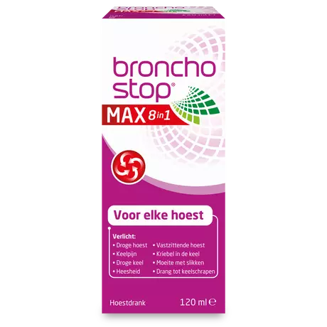 Bronchostop Max 8in1 Hoestdrank 120 ML