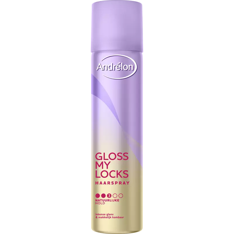 Andrélon Gloss My Locks Hairspray 250Ml