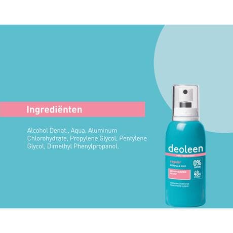 Deoleen Regular Anti-Transpirant Deodorant Pompspray 75 ML