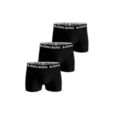 Björn Borg Boxershorts Mannen 3 pack Maat M Zwart