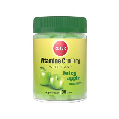 Roter 1000mg Vitamine C Gummy Juicy Apple 30 stuks