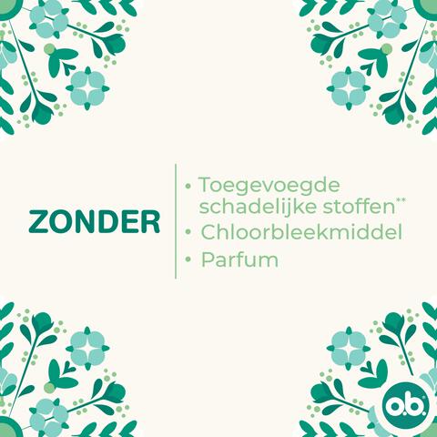 o.b.® Organic Cotton Normal 16 Stuks