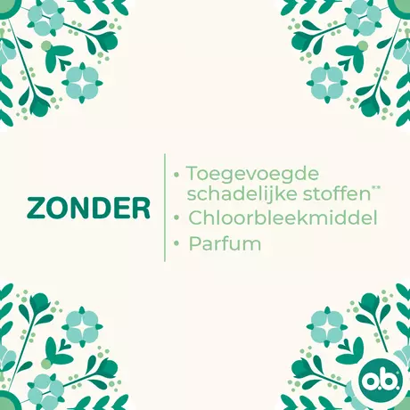 o.b.® Organic Cotton Tampons Normal 16 stuks