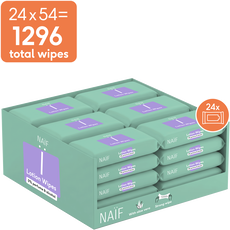Naïf Plasticvrije Lotion Billendoekjes 24x54 stuks