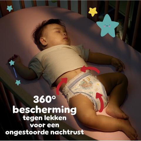 Pampers Baby Dry Night Pants Luierbroekjes Maat 4 9-15 kg 25 stuks