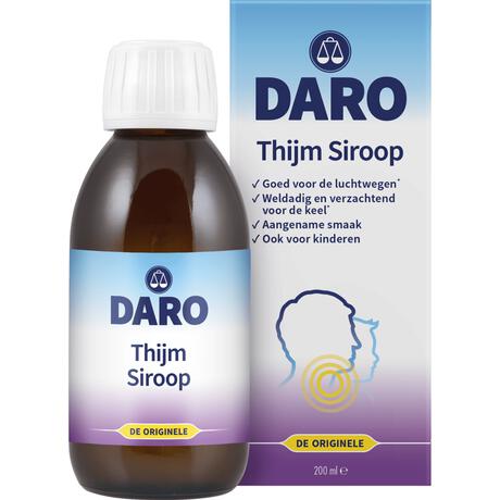 Daro Thijmsiroop Original 200 ML