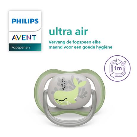 Philips Avent Fopspeen Ultra Air Day 6-18M Double Pack - SCF087/11