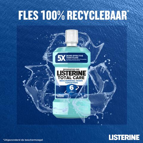 Listerine® Total Care Bescherming Tegen Tandsteen Mondspoeling - 500ML
