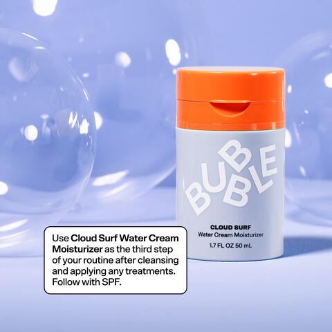 Bubble Beauty  Cloud Surf Water Cream Moisturizer 50 ML