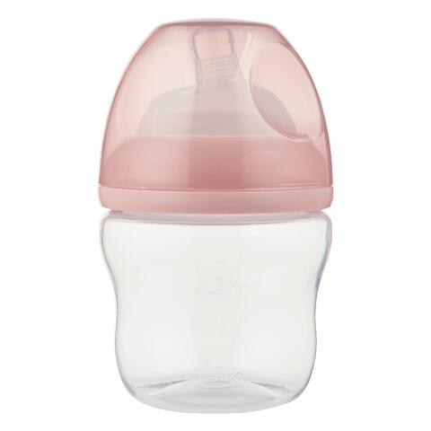 Etos Fles Brede Hals Roze 125 ML