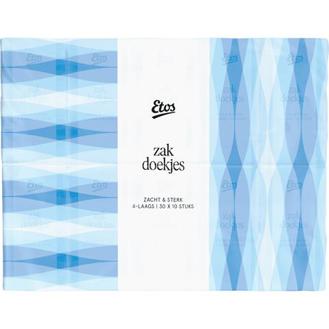 Etos Zacht & Sterk Zakdoekjes 30 stuks