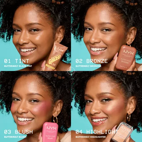 NYX Professional Makeup Buttermelt Highlighter 40 NO 1 BUTTA