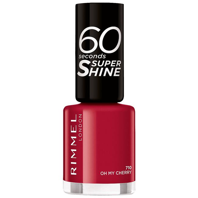 Rimmel London 60 seconds SuperShine Nagellak - 710 Oh My Cherry