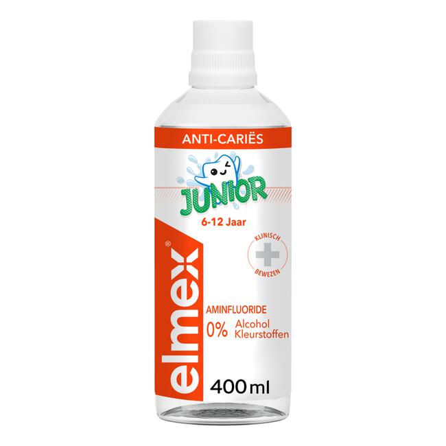 elmex® Junior Mondwater 400 ML 400 |