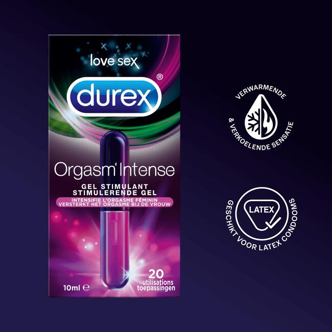 Durex Glijmiddel OrgasmÍntense Stimulerende Gel 10 ML