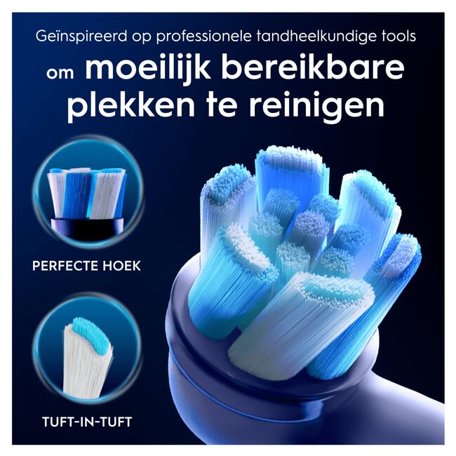 Oral-B iO Ultimate Clean Opzetborstels Wit 2 Stuks