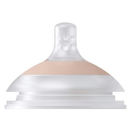 Difrax Mammafeel Flessenspeen Slow 3+ maanden Geschikt voor borst- en flesvoeding