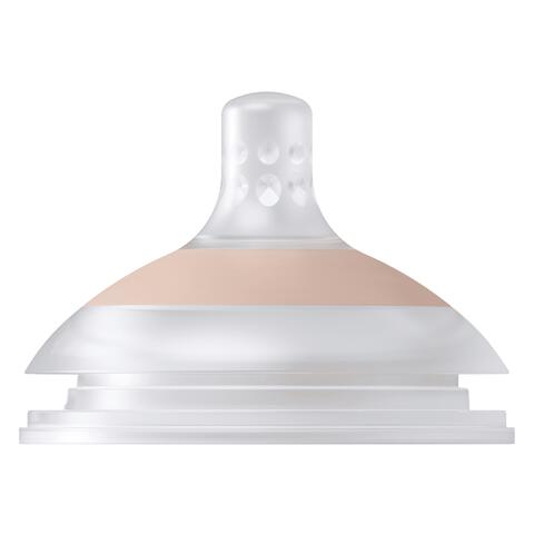 Difrax Mammafeel Flessenspeen Slow 3+ maanden Geschikt voor borst- en flesvoeding