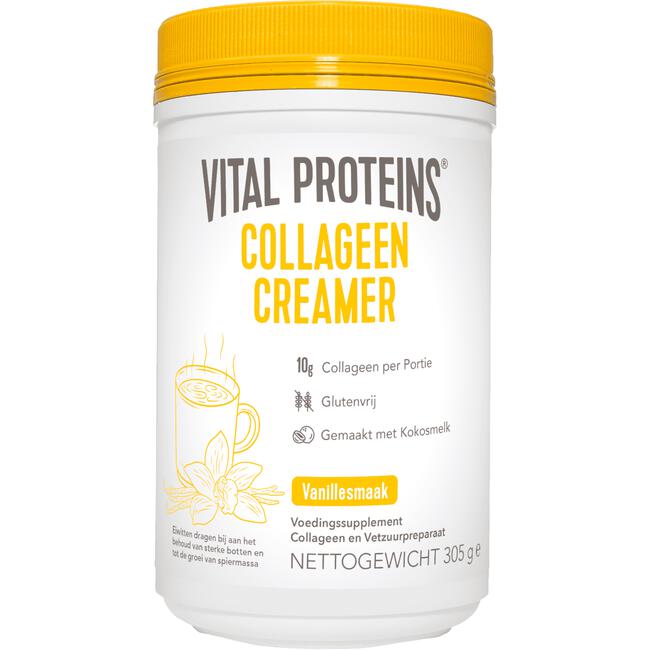 Vital Proteins Collageen Creamer Vanille Pot 305 GR