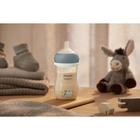 Philips Avent Natural Response Babyfles Nighttime 3M+ SCY903/81 260 ML