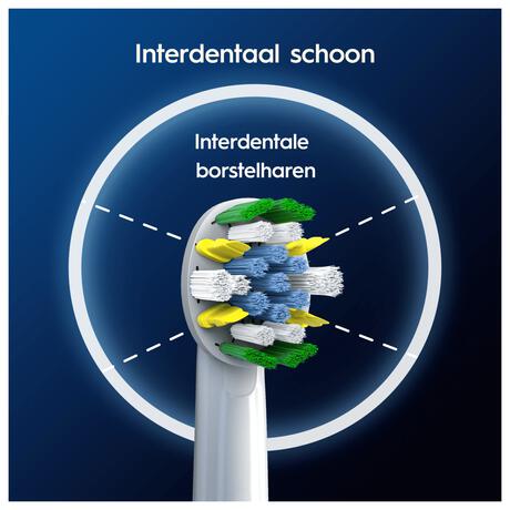 Oral-B Floss Action Opzetborstels Wit - 4 Stuks