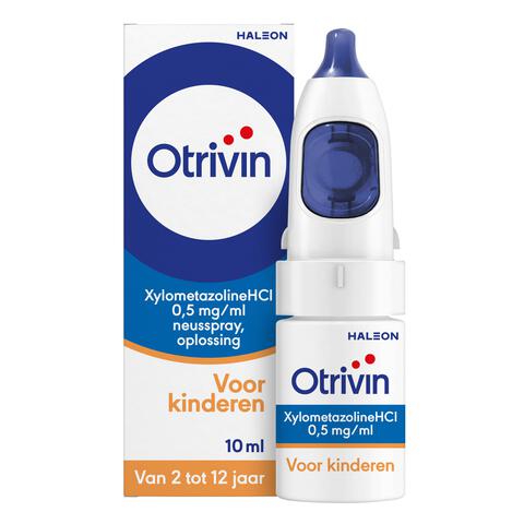 Otrivin Kinder Neusspray bij Verstopte Neus 10 ML