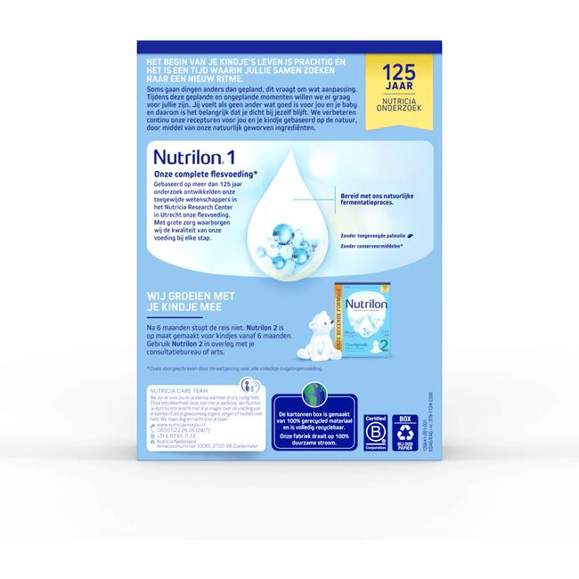Nutrilon 1 Zuigelingenvoeding 0-6 Maanden 600 GR